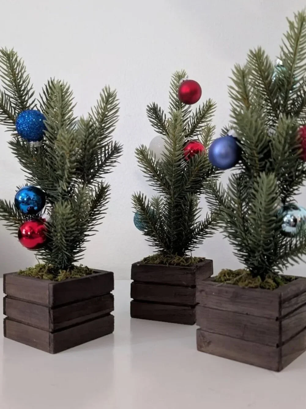Artificial Christmas Tree 3-Pack – 9.5